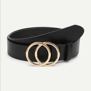 Double Circle Buckle Belt